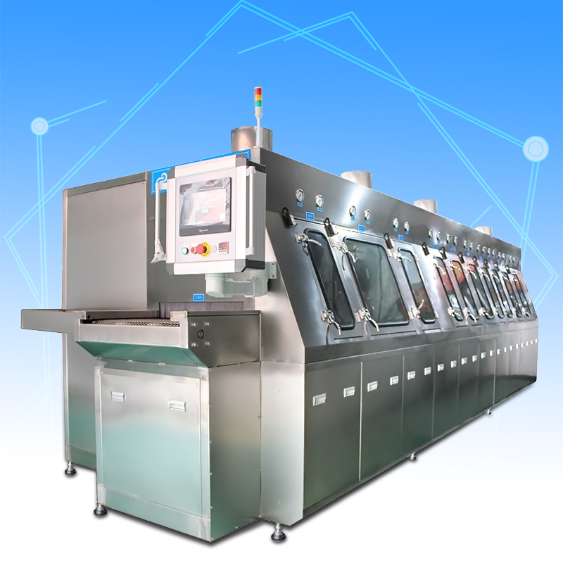 全自動半導(dǎo)體超聲波噴淋清洗機
